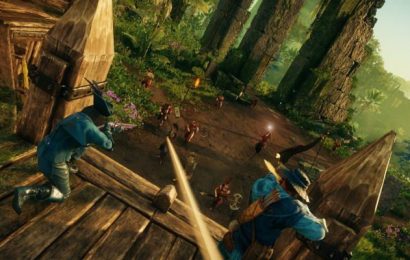 Alors que New World arrive en bêta fermée, les graphiques Steam voient presque 200 000 joueurs descendre immédiatement sur Aeternum Alors que New World arrive en bêta fermée, les graphiques Steam voient presque 200 000 joueurs descendre immédiatement sur Aeternum