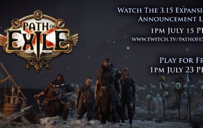 Choisissez la violence (ou peut-être pas) dans la prochaine extension de Path Of Exile, à venir le 23 juillet Choisissez la violence (ou peut-être pas) dans la prochaine extension de Path Of Exile, à venir le 23 juillet