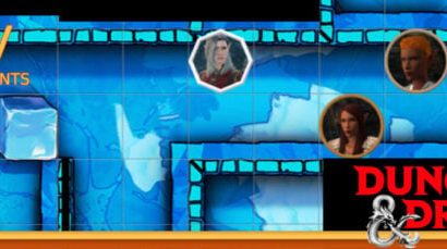 La soirée Stream Team: Dungeons & Dragons explore le labyrinthe de glace La soirée Stream Team: Dungeons & Dragons explore le labyrinthe de glace