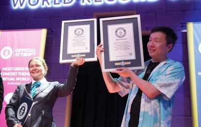 Children Of The Light bat le record mondial Guinness du plus grand nombre d’utilisateurs dans un monde virtuel sur le thème d’un concert Children Of The Light bat le record mondial Guinness du plus grand nombre d’utilisateurs dans un monde virtuel sur le thème d’un concert