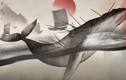 Smite libère le « Yokai du désespoir », libérant un gigantesque squelette de baleine Yokai Smite libère le « Yokai du désespoir », libérant un gigantesque squelette de baleine Yokai