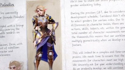Tarisland présente son Paladin féminin sans genre et promet une meilleure gestion de la communauté Tarisland présente son Paladin féminin sans genre et promet une meilleure gestion de la communauté