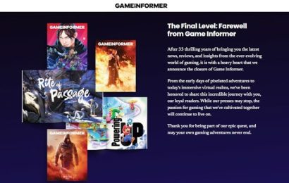 Le magazine de jeux vidéo prolifique Game Informer ferme soudainement ses portes et licencie du personnel après 33 ans Le magazine de jeux vidéo prolifique Game Informer ferme soudainement ses portes et licencie du personnel après 33 ans