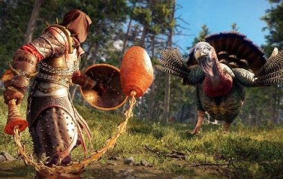 C’est à nouveau l’heure de la dinde géante dans le Nouveau Monde : Aeternum, avec le retour de Turkulon la semaine prochaine C’est à nouveau l’heure de la dinde géante dans le Nouveau Monde : Aeternum, avec le retour de Turkulon la semaine prochaine