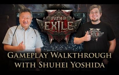 Regardez Shuhei Yoshida de Sony jouer à Path of Exile 2 Couch Co-Op avec le directeur du jeu Jonathan Rogers Regardez Shuhei Yoshida de Sony jouer à Path of Exile 2 Couch Co-Op avec le directeur du jeu Jonathan Rogers