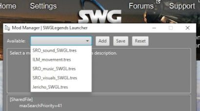 SWG Legends a interdit les mods abusifs, mais ne vous inquiétez pas, celui que vous aimez est probablement en sécurité. SWG Legends a interdit les mods abusifs, mais ne vous inquiétez pas, celui que vous aimez est probablement en sécurité.