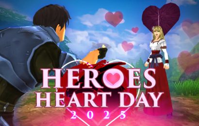Célébrez l’amour (ou PVP!) Dans Adventurequest 3D pendant l’événement Heroes Heart Day Célébrez l’amour (ou PVP!) Dans Adventurequest 3D pendant l’événement Heroes Heart Day