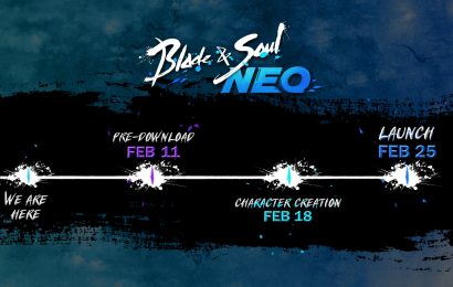 Blade & Soul Neo se dirige vers la sortie gratuite de PC en moins d’un mois Blade & Soul Neo se dirige vers la sortie gratuite de PC en moins d’un mois