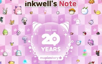 La note du 20e anniversaire Maplestory Inkwells reflète le 2024 et divulgue les plans 2025