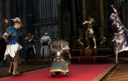 Le trône et la liberté obtiennent des glamour – ou des transmogs, selon le jeu que vous jouez