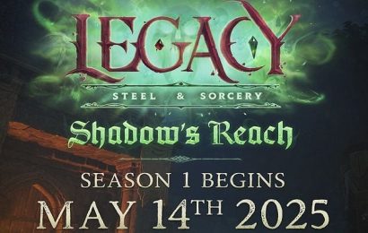 Héritage: acier et sorcellerie Saison 1: les ombres atteignent le 14 mai et les bonus en vigueur jusque-là Héritage: acier et sorcellerie Saison 1: les ombres atteignent le 14 mai et les bonus en vigueur jusque-là