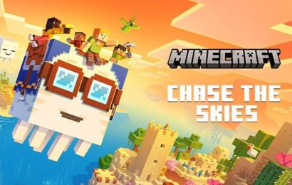 Minecraft obtient des mises à jour visuelles et de contenu massives avec des «visuels vibrants» et «Chase the Skies»