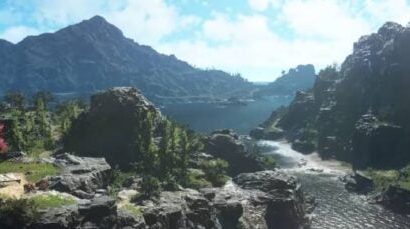 Console du désert noir Console du désert noir