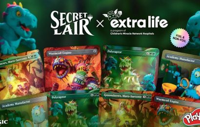 MTG et Play-Doh se sont associés à une vie supplémentaire pour collecter des fonds pour les hôpitaux pour enfants avec une nouvelle goutte de repaire secrète