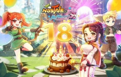 Nostale célèbre le 18e anniversaire avec un serveur de progression rapide Nosversary, des cadeaux pour tous, et des récompenses spéciales