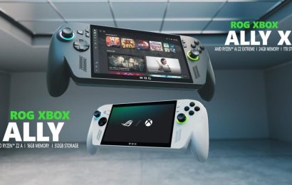 Examen en cours d’ASUS ROG Xbox Ally X Examen en cours d’ASUS ROG Xbox Ally X