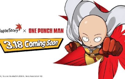 Une nouvelle collaboration, MapleStory x One-Punch Man, arrive ce mois-ci Une nouvelle collaboration, MapleStory x One-Punch Man, arrive ce mois-ci