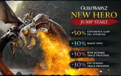 L’événement bonus New Hero Jump Start de Guild Wars 2 est de retour aujourd’hui L’événement bonus New Hero Jump Start de Guild Wars 2 est de retour aujourd’hui