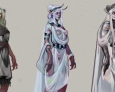 Le MMORPG en développement de Moonwhisper Games offre un aperçu de ses races jouables, humaines et elfes.